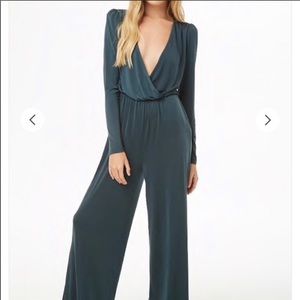 Forever 21 Green Jumpsuit